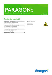 Swegon PARAGONc Installation, Commissioning Maintenance