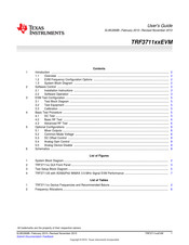 Texas Instruments TRF3711xxEVM Series User Manual