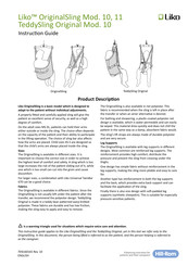 Liko OriginalSling 11 Instruction Manual