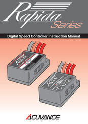 ACUVANCE Rapida Series Instruction Manual