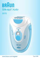 Braun Silk-epil Xellle 5570 Manual