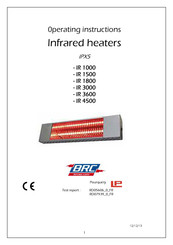 BRC IR 3000 Operating Instructions Manual