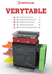 Verycook VERYTABLE DES-VK60 Operating Instructions Manual