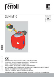 Ferroli SUN M10 Operating, Installation And Maintenance Instructions