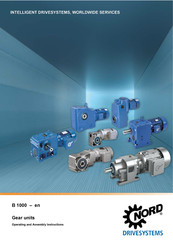 Nord Drivesystems B 1000 Operating And Assembly Instructions Manual