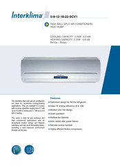 Interklima II22SCV1 Manual