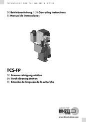 Abicor Binzel TCS-FP Operating Instructions Manual