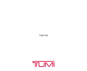 Tumi 14430 Instruction Manual
