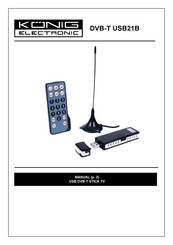 König Electronic DVB-T USB21B Manual
