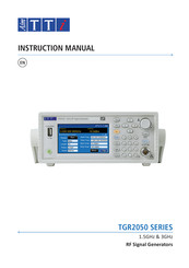 Aim TTi TGR2053 Instruction Manual