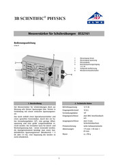 ELWE 8532161 Manual