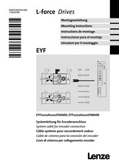 Lenze L-force EYF Series Mounting Instructions