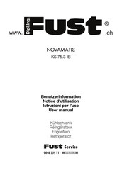 Fust NOVAMATIC KS 75.3-IB User Manual