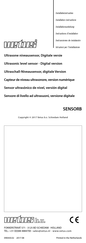 Vetus SENSORB Installation Instructions Manual