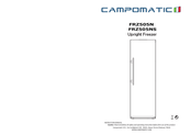 Campomatic FRZ505NS Instruction Manual