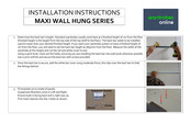 Wardrobes Online Maxi Wall Hung Series Installation Instructions Manual