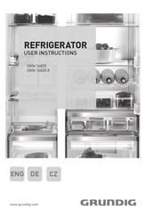 Grundig GKN 16835 X User Instructions