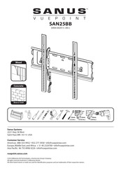 SANUS VuePoint SAN25BB Manual