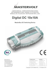 Mastervolt Digital DC 10x10A User Manual