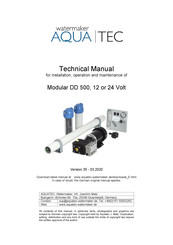 Aquatec DD 500 Technical Manual
