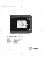 Laerdal HeartStart FRx Trainer Directions For Use Manual