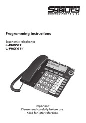 Sybility L-PHONE II Installation & Programming Instructions