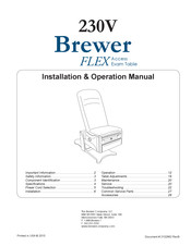 brewer Brewer FLEX Installation & Operation Manual