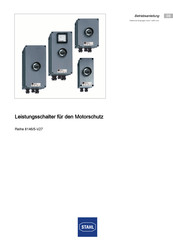 Stahl Series 8146/5-V27-6 Operating Instructions Manual