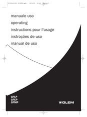Glem GFLP Operating Instructions Manual