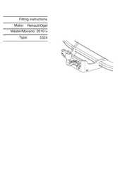 Thule Brink 5324 Fitting Instructions Manual