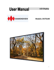 Diamondview DV75UM User Manual