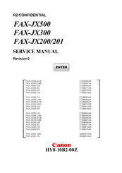 Canon JX201 Service Manual