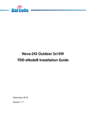 Bai cells Nova-243 Installation Manual