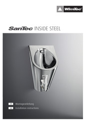 WimTec SanTec Inside Steel Installation Instructions Manual