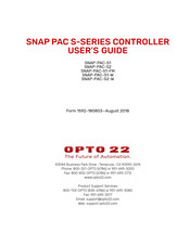 OPTO 22 SNAP PAC S Series User Manual