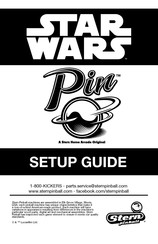 Stern Pinball STAR WARS Pin Series Setup Manual