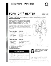 Graco FOAM-CAT 200 Instructions And Parts List