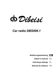 Dibeisi DBS006.1 Owner's Manual