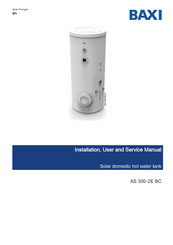 Baxi AS 300-2E BC Installation, User And Service Manual