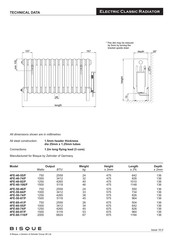 Zehnder Rittling Bisque 4FE-40-55/F Fitting Instructions Manual