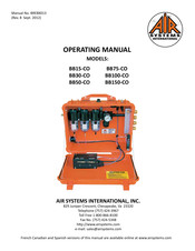 AIR SYSTEMS BB100-CO Operating Manual