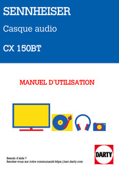 Sennheiser CX 150BT SEBT2 Quick Manual