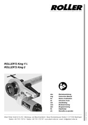 Roller King 2 Series Instruction Manual