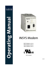 INSYS 56k UL Operating Manual