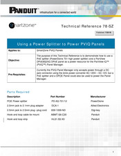 Panduit SmartZone PViQ Technical Reference