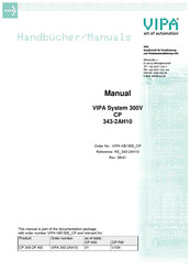 VIPA CP 343-2AH10 Manual