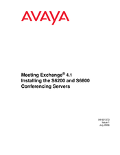 Avaya S6800 Manual