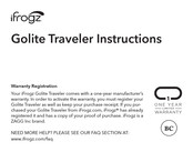 ifrogz Golite Traveler Instructions Manual