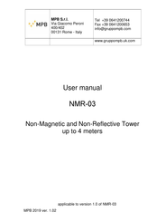 MPB NMR-03 User Manual