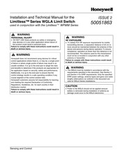 Honeywell Limitless WGLA Series Installation And Technical Manual